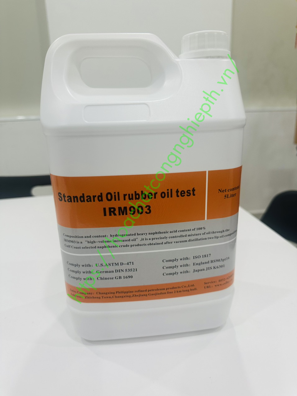 Dầu thử nghiệm Cao su IRM901 | IRM902 | IRM903